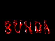 CHEF ADAMI pubblica “Bunda” a red liquid text on a black background